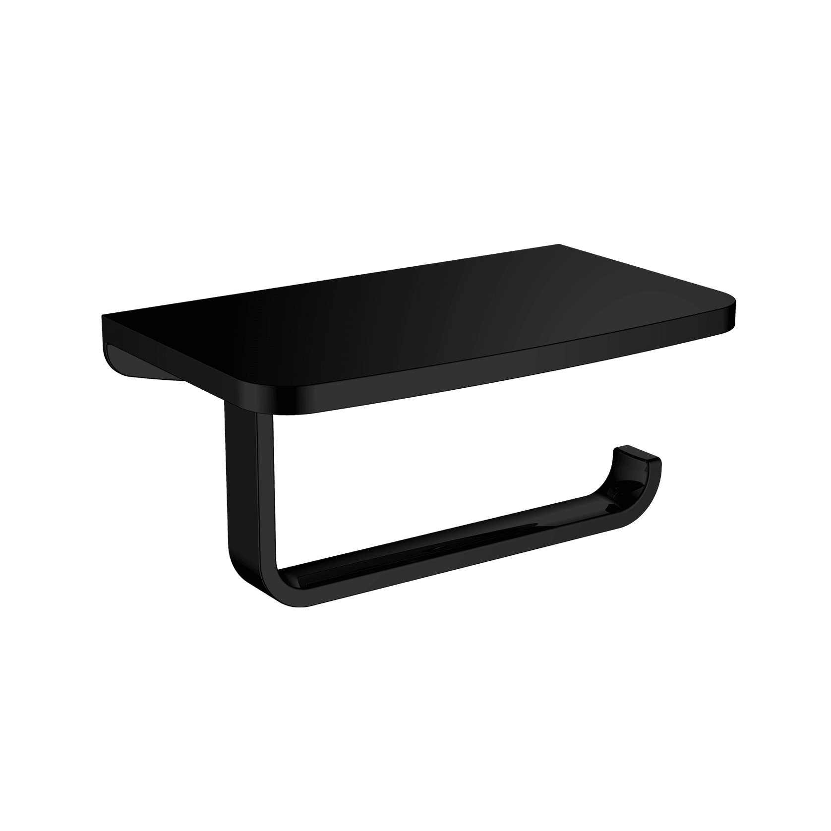 Cubic Toilet Roll Holder With Shelf gallery detail image