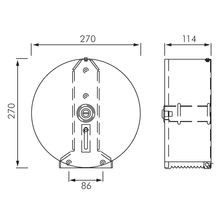 ASI Surface Mounted Jumbo Single Toilet Roll Dispenser gallery detail image