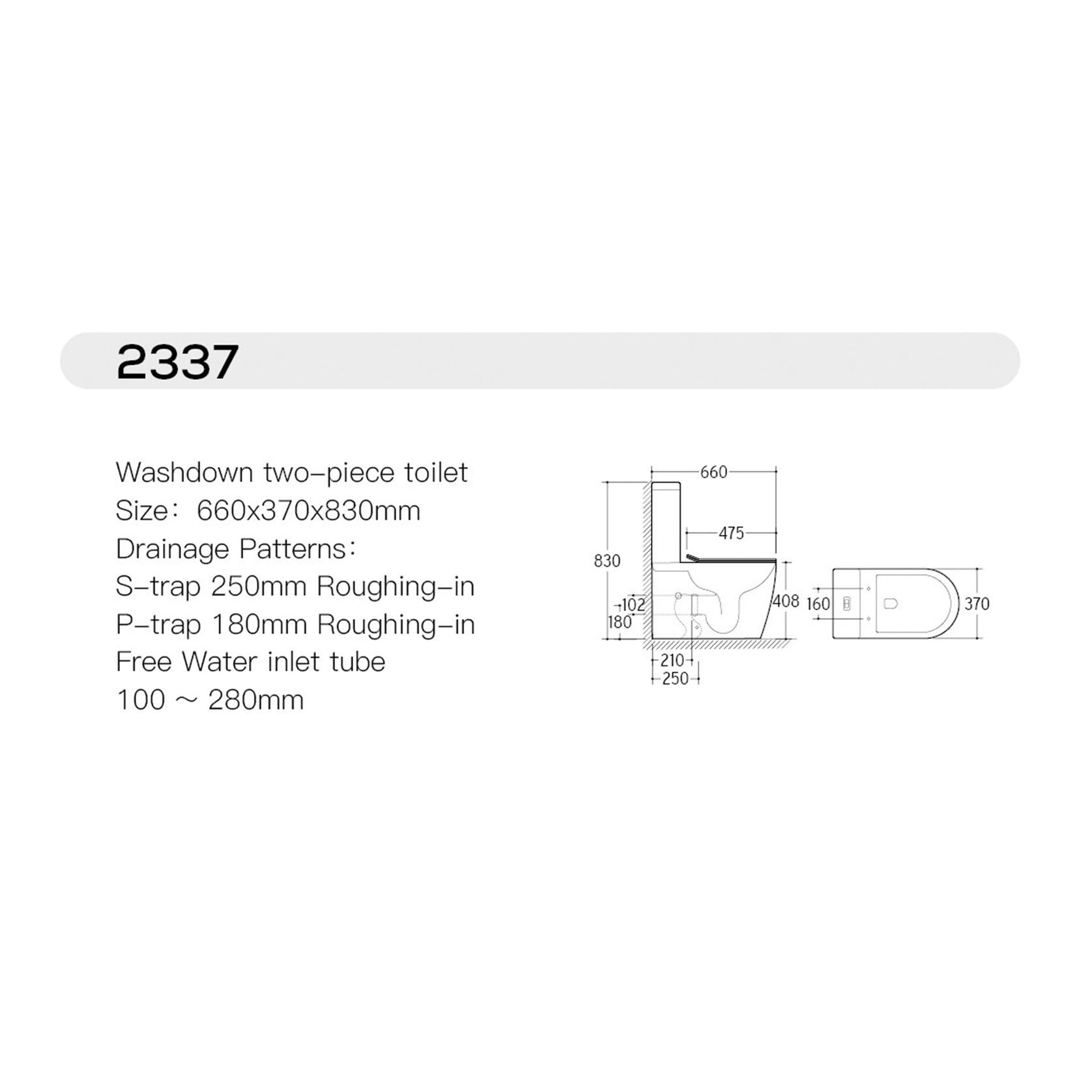 Unika Provenza 2 PC Gloss Toilet gallery detail image