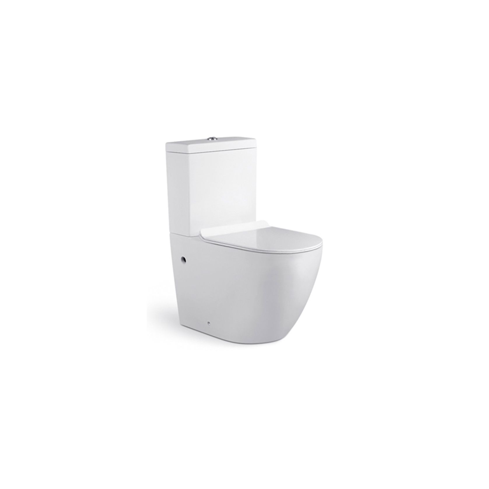 Unika Napoli Round 2 PC Gloss Toilet gallery detail image