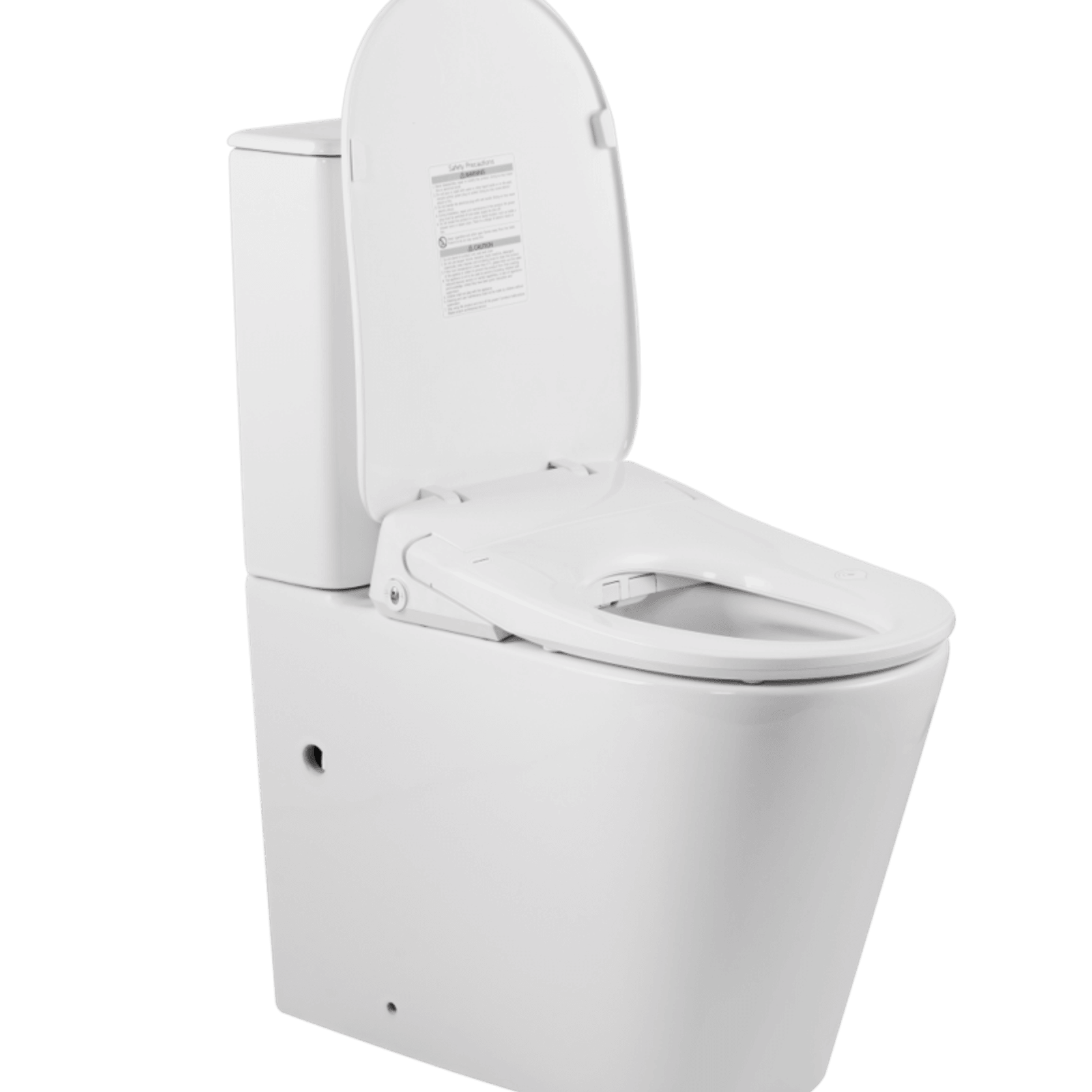 Zero Rimless Whirlpool Flushing Smart Bidet Toilet gallery detail image