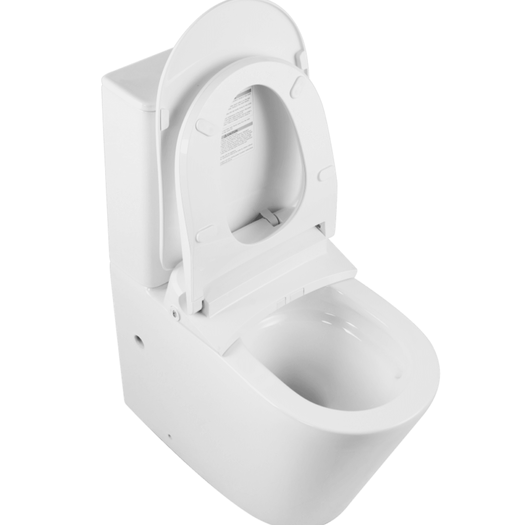 Zero Rimless Whirlpool Flushing Smart Bidet Toilet gallery detail image