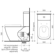 Cube Wall Faced Toilet Suite 824615W gallery detail image