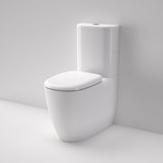 Contura II Cleanflush® Wall Faced Close Coupled BE Suite | White gallery detail image