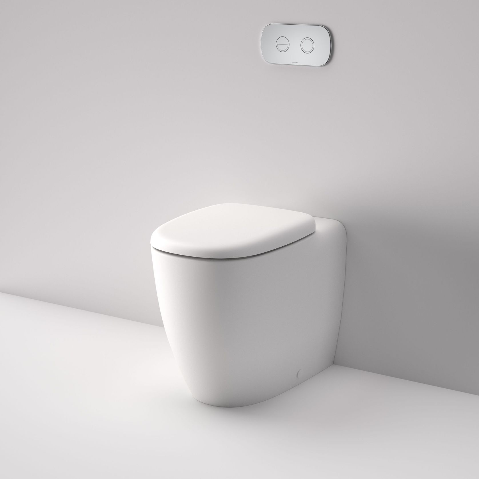 Contura II Cleanflush® Wall Faced Close Coupled BI Suite | Matte White gallery detail image