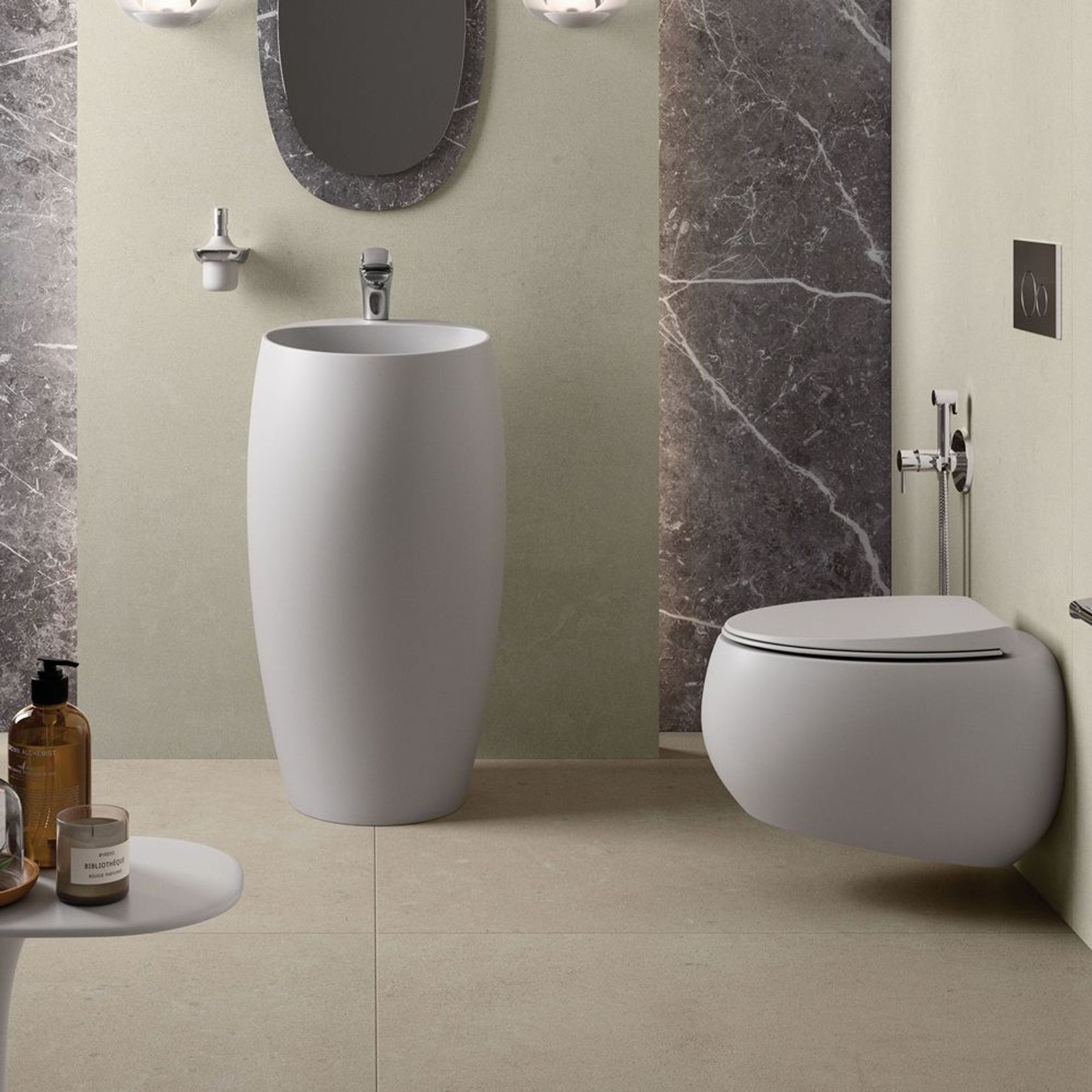 RAK Cloud Wall-Hung Toilet Suite gallery detail image