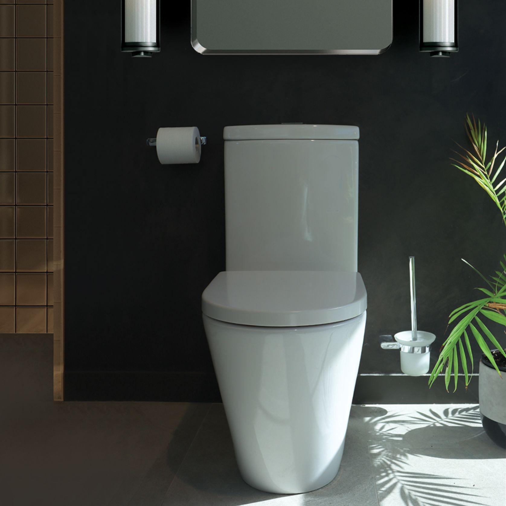 Evora II Rimless Back to Wall Toilet gallery detail image