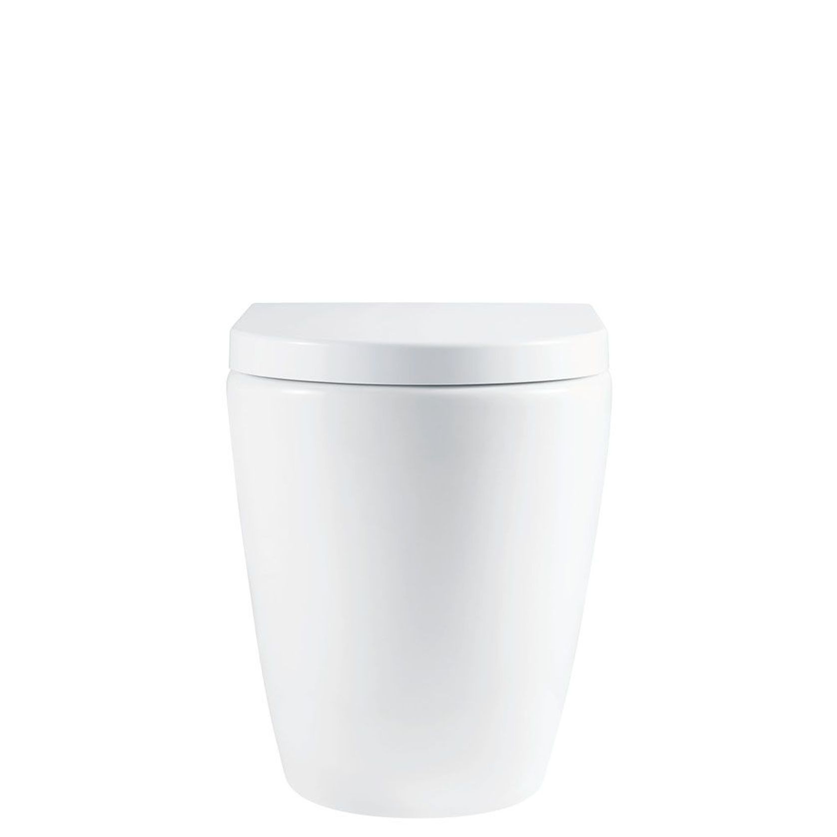 Alix Ambulant Wall-Faced Toilet Suite, Gloss White gallery detail image