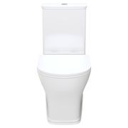 Lillian Tornado Flush Back-To-Wall Toilet, Slim Seat gallery detail image