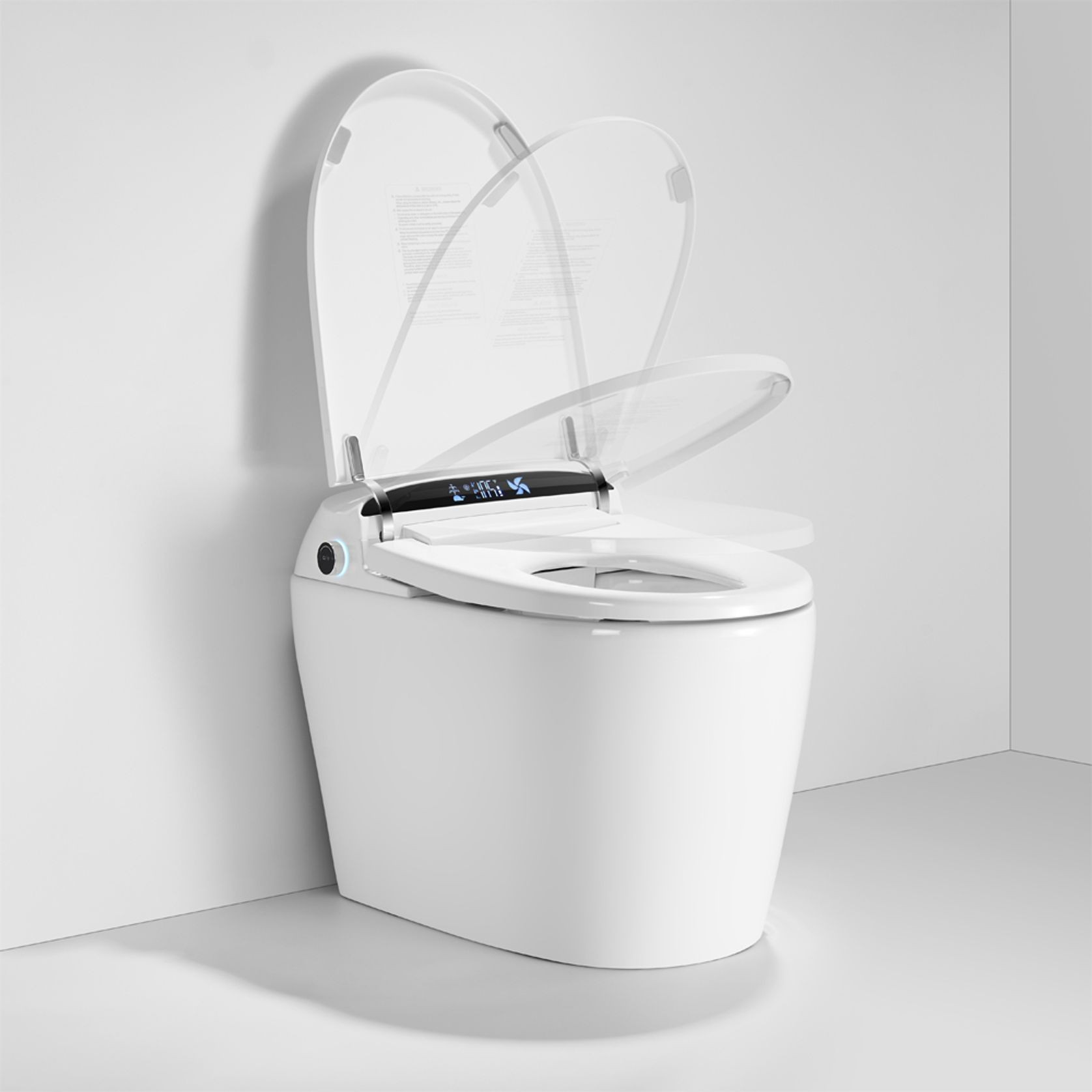 Smart Toilet White Free Arrangement gallery detail image