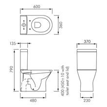 Resort Quick Release Rimless Wall Faced Toilet Suite gallery detail image