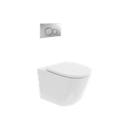Sphere Easy Height Rimless Wall-Hung Toilet Suite gallery detail image