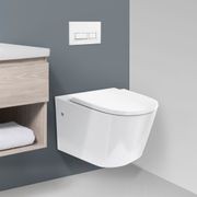Sphere Easy Height Rimless Wall-Hung Toilet Suite gallery detail image
