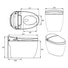 Smart Toilet White Comfort gallery detail image