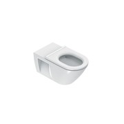 Sfera 70 Rimless Wall Hung Toilet With White Seat Ring gallery detail image