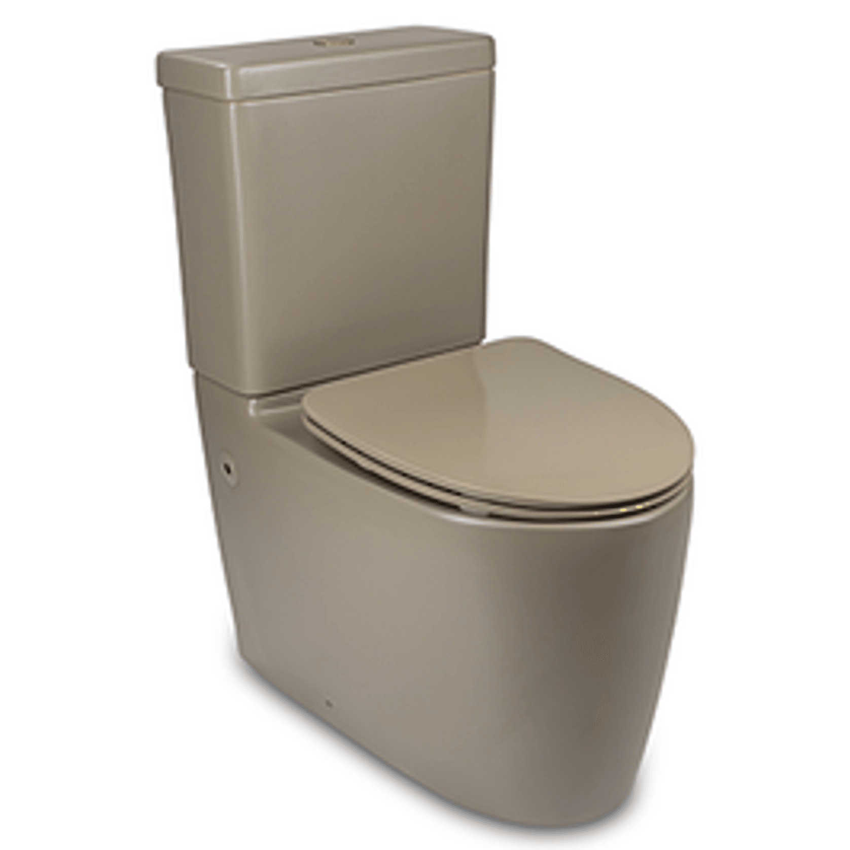 Grande Back to Wall Toilet Suite - Cashmere gallery detail image