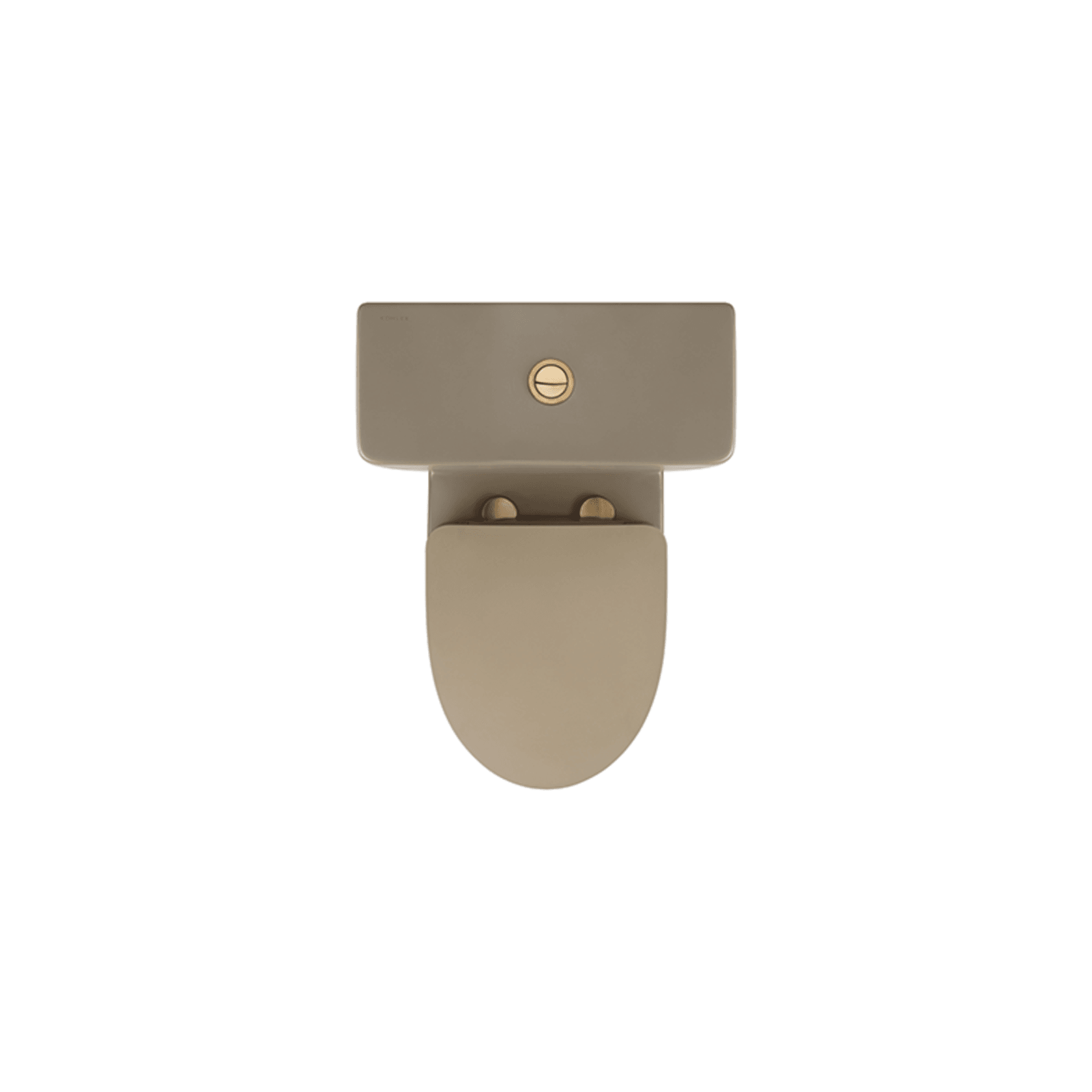 Grande Back to Wall Toilet Suite - Cashmere gallery detail image