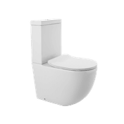 Luci2 Toilet Suite with Slim Seat Gloss White gallery detail image