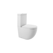 Luci2 Toilet Suite with Thick Seat Gloss White gallery detail image