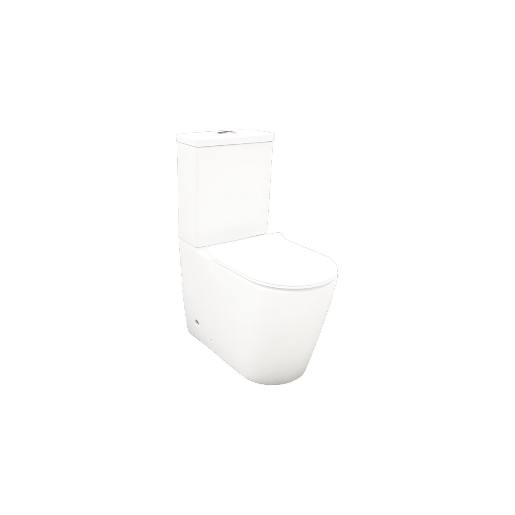 Vivo Comfort Height Suite Slim Seat Gloss White gallery detail image