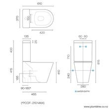 Evo Back To Wall Toilet Suite Standard Seat gallery detail image