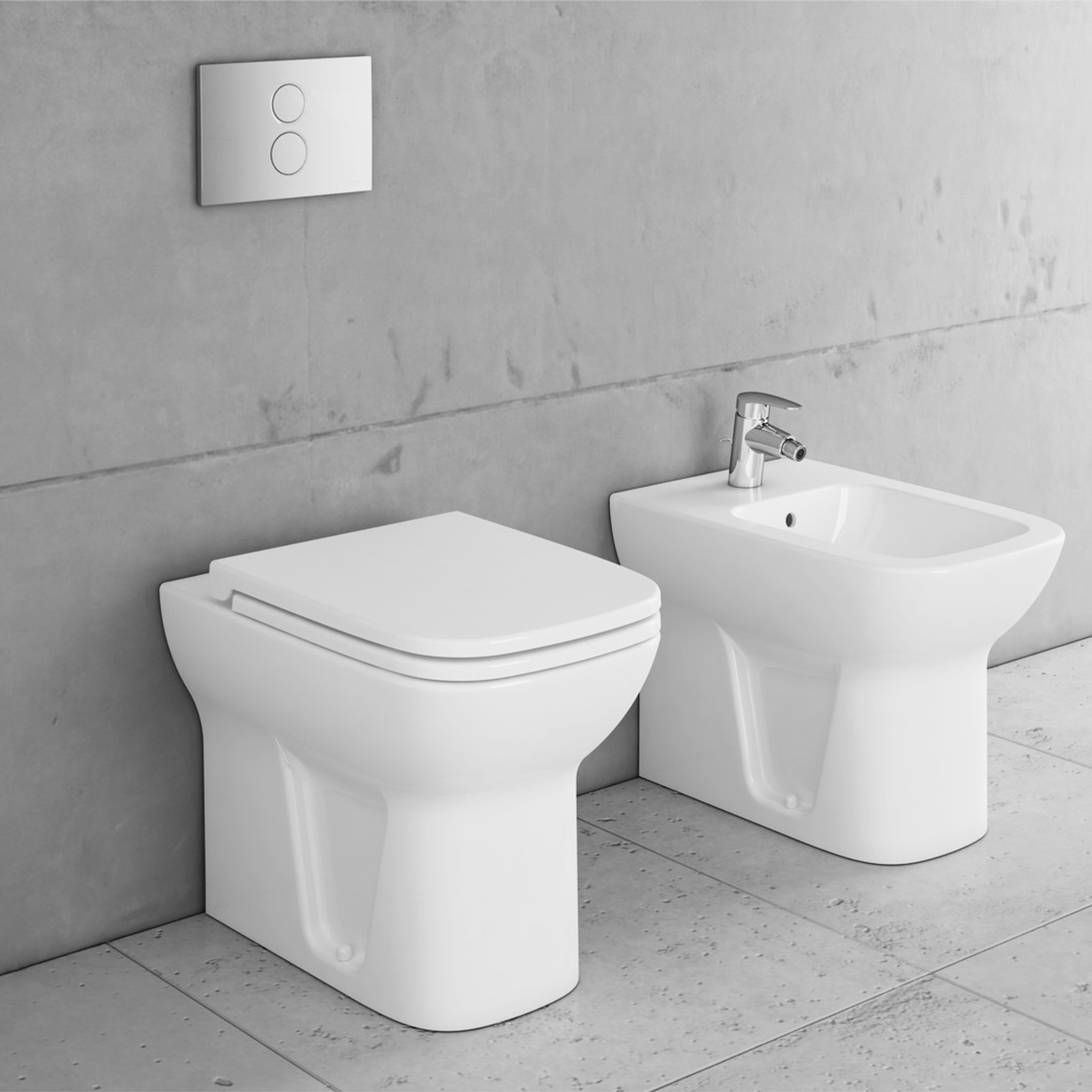 VitrA S20 Back to Wall Pan 540mm 4.5/3L gallery detail image