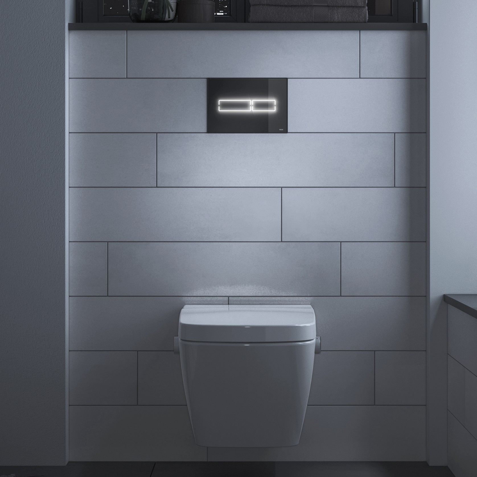 Tece Lux Mini Actuator Toilet Button  gallery detail image