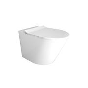 Vivo Floor Mounting Pan Slim Seat Rimless gallery detail image