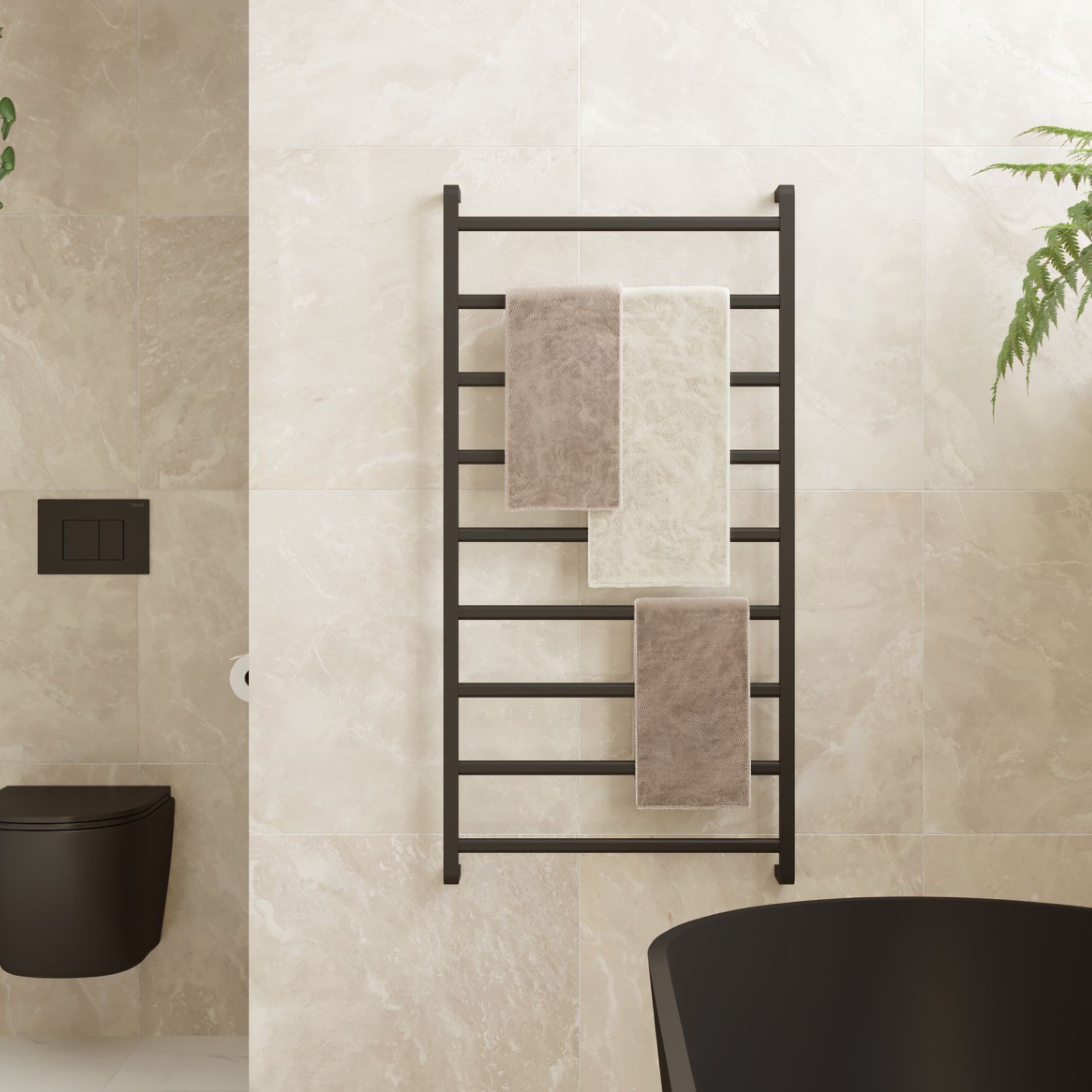 Koko Heated Towel Rails gallery detail image