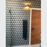 Gordon Heated Towel Rail | Dark Grey gallery detail image