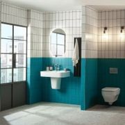 Gordon Heated Towel Rail | Dark Grey gallery detail image