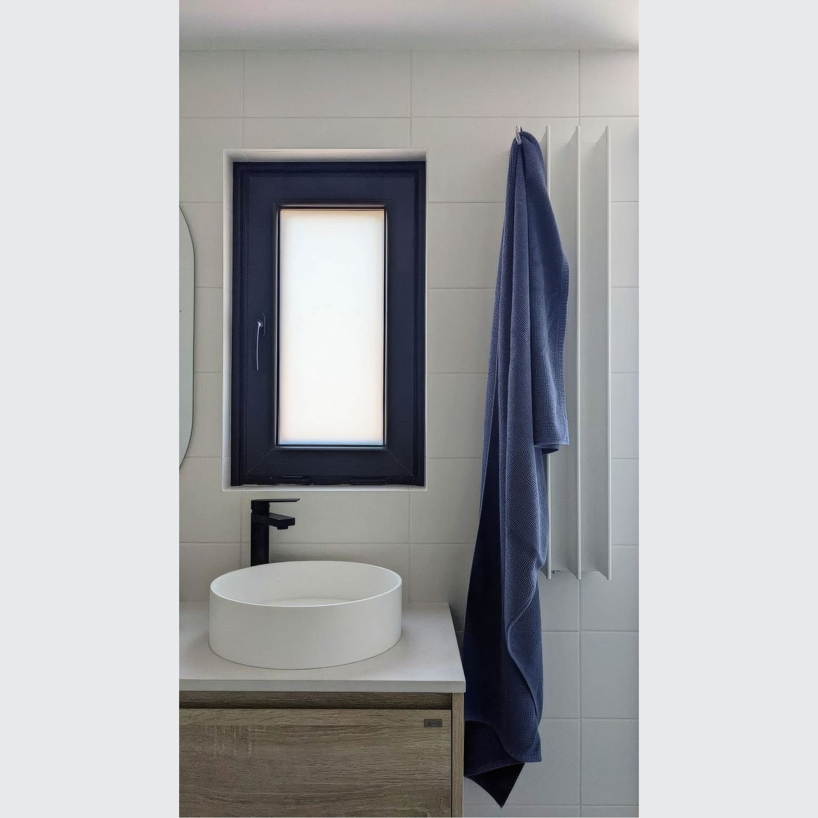 Gordon Heated Towel Rail | White gallery detail image