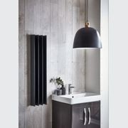 Gordon Heated Towel Rail | Dark Grey gallery detail image