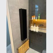 Gordon Heated Towel Rail | Black gallery detail image