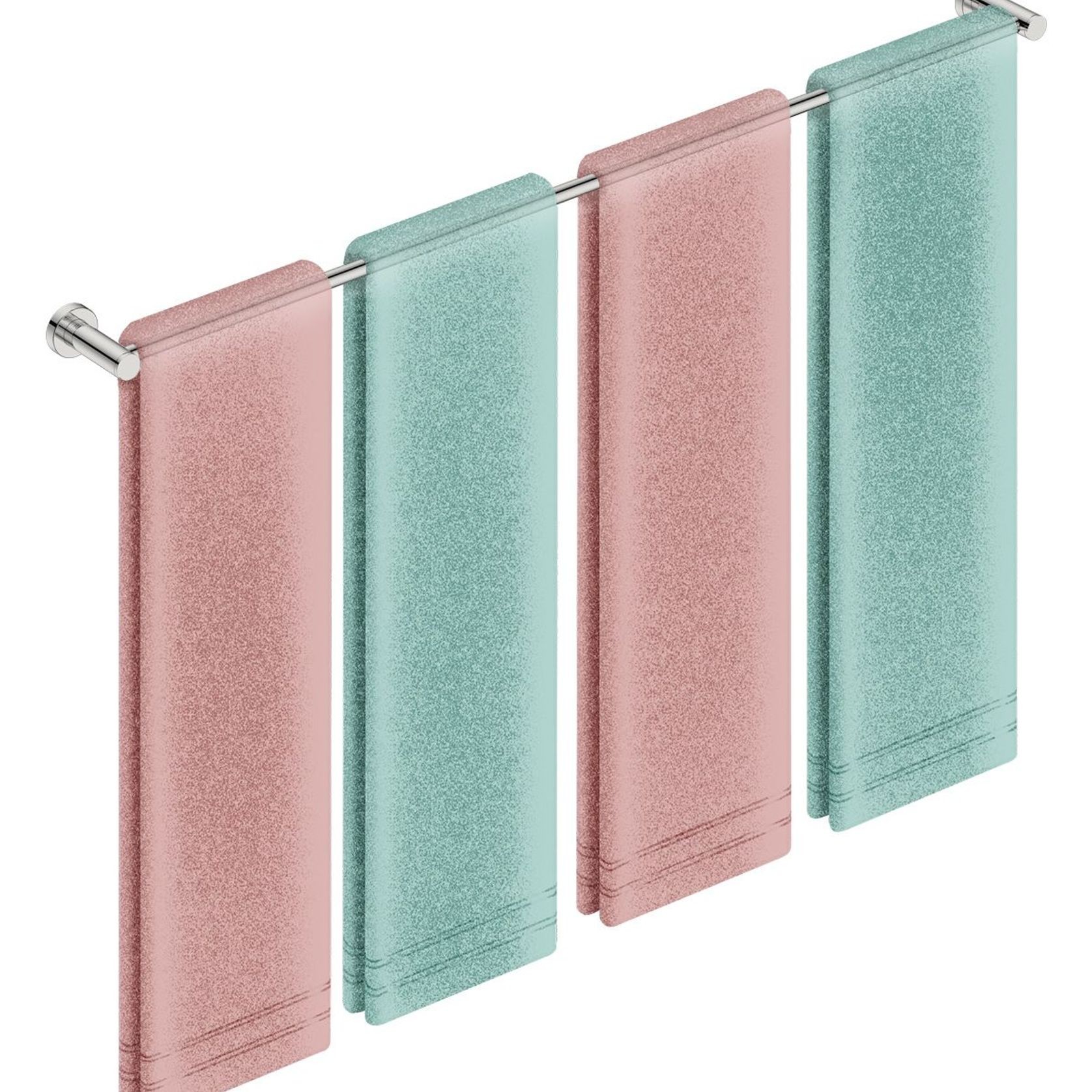 Single Towel Rail 1100mm - 4600 Series Number 4678 gallery detail image