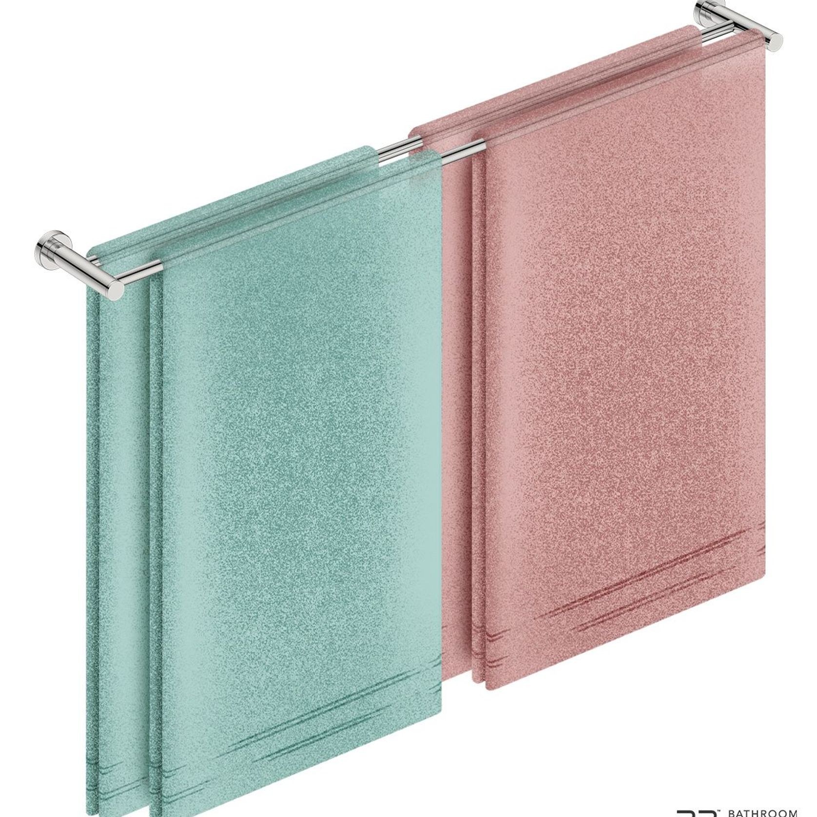 Double Towel Rail 1100mm - 4600 Series Number 4688 gallery detail image