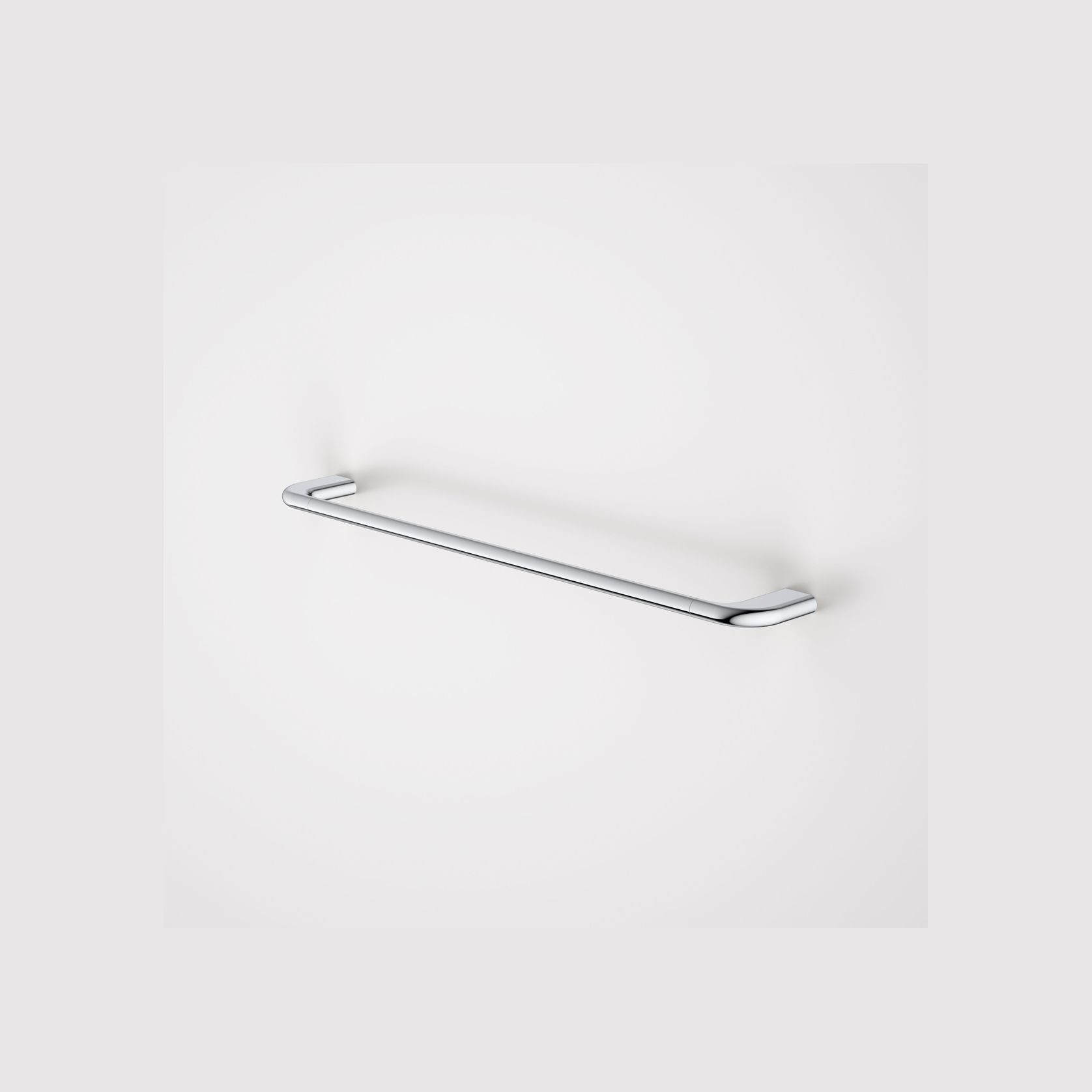 Contura II 620mm Single Towel Rail  | Chrome gallery detail image
