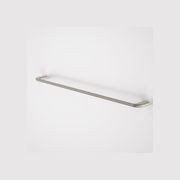 Contura II 820mm Single Towel Rail | Brushed Nickel gallery detail image