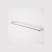 Contura II 820mm Single Towel Rail | Chrome gallery detail image