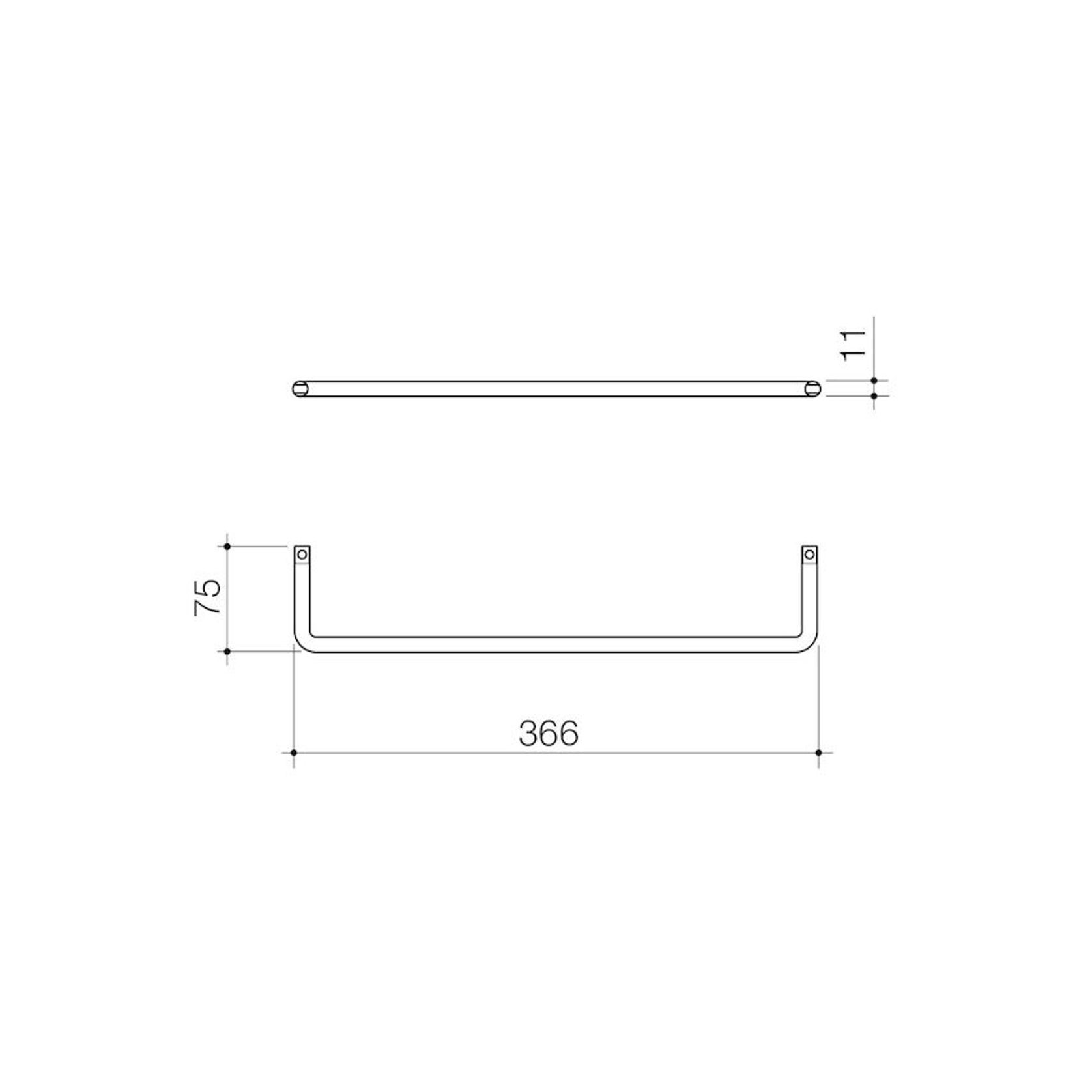 Urbane II Universal Towel Rail (Attachment) gallery detail image