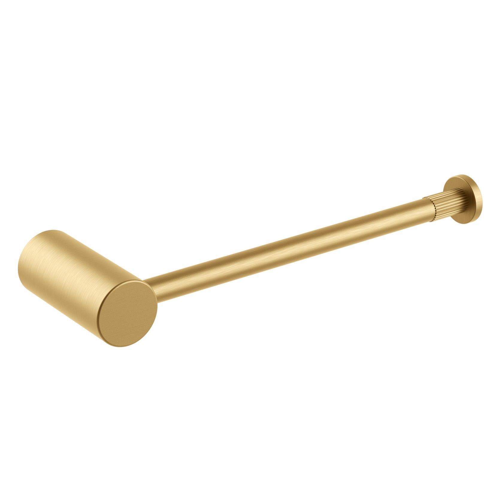 Caddence Towel Holder Brushed Brass gallery detail image