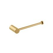 Caddence Towel Holder Brushed Brass gallery detail image