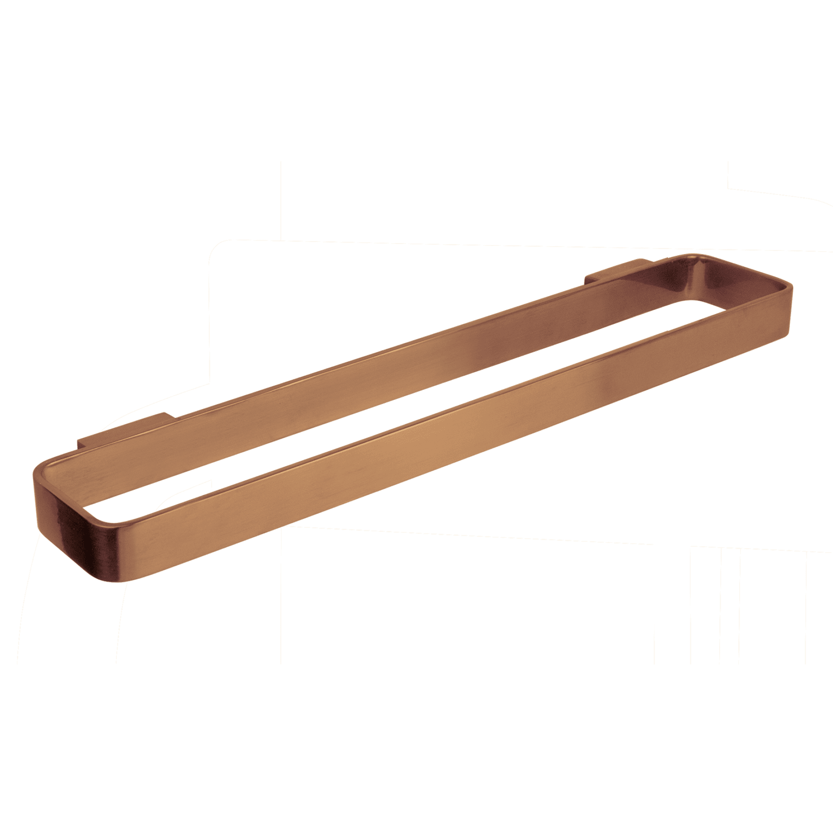 Loft Short Towel Rail Brushed 300mm Copper gallery detail image