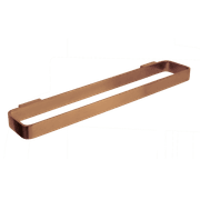 Loft Short Towel Rail Brushed 300mm Copper gallery detail image