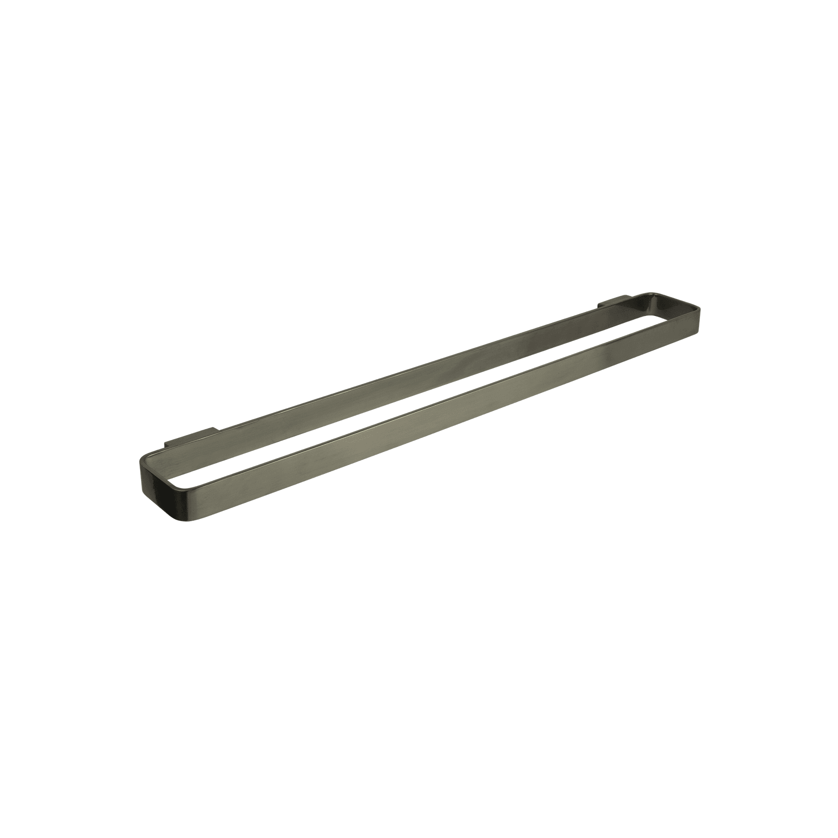 Loft Long Towel Rail 600mm Gun Metal gallery detail image