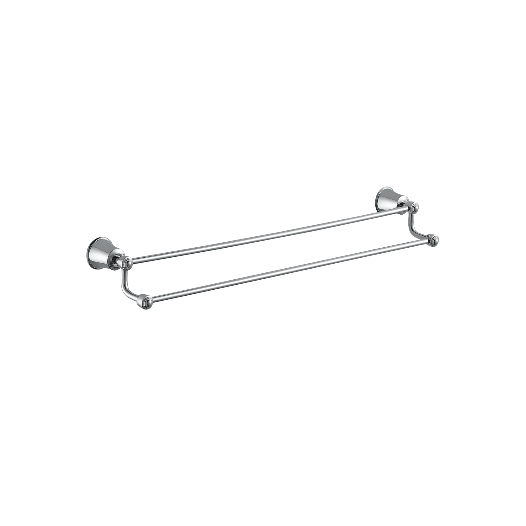 Liberty Double Towel Rail 650 x 112mm Chrome gallery detail image
