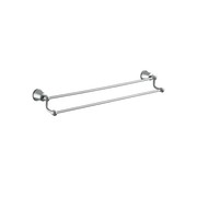 Liberty Double Towel Rail 650 x 112mm Chrome gallery detail image