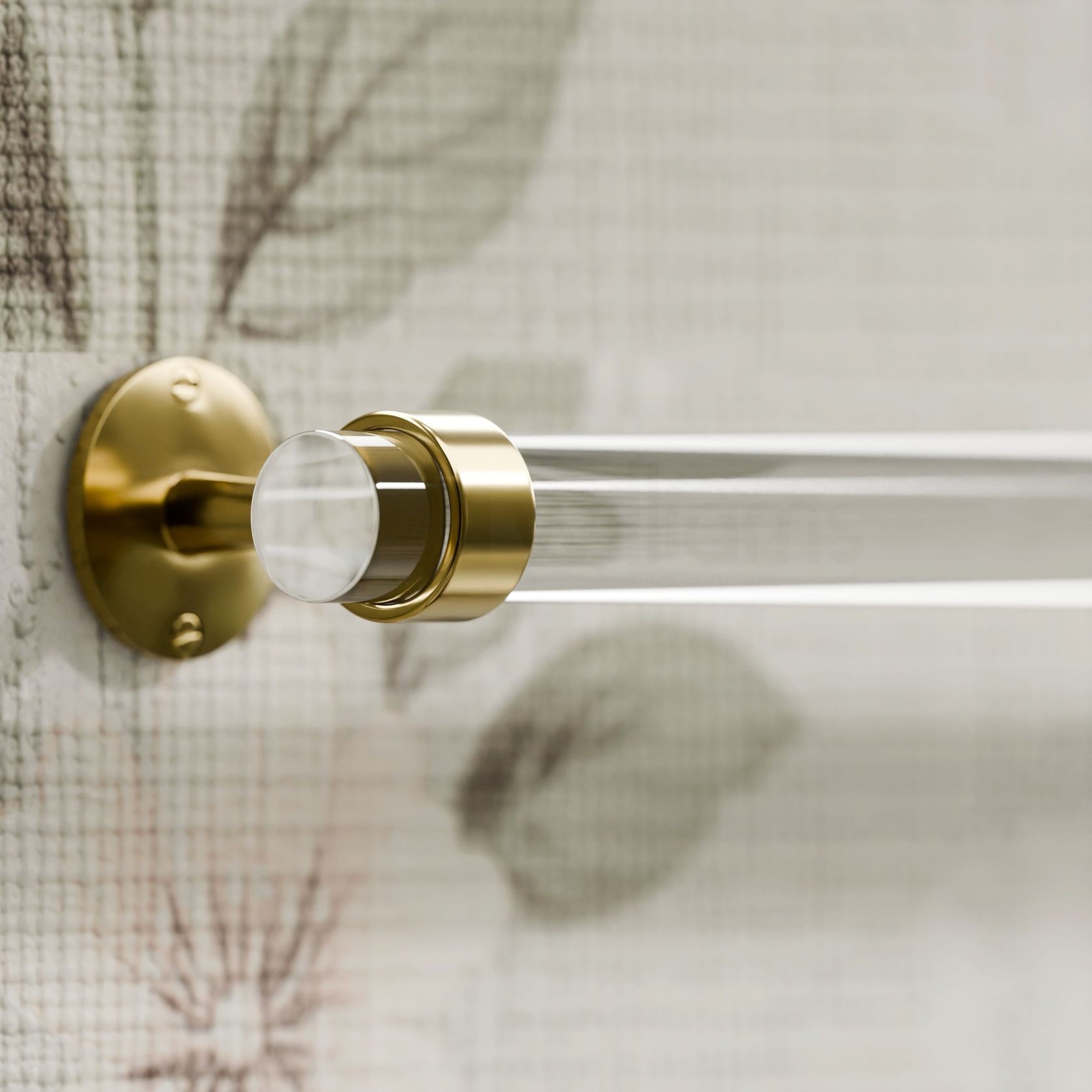Lucite Towel Bar Deco gallery detail image