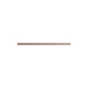 Bianca Single Towel Rail 600mm | Brushed Bronze gallery detail image
