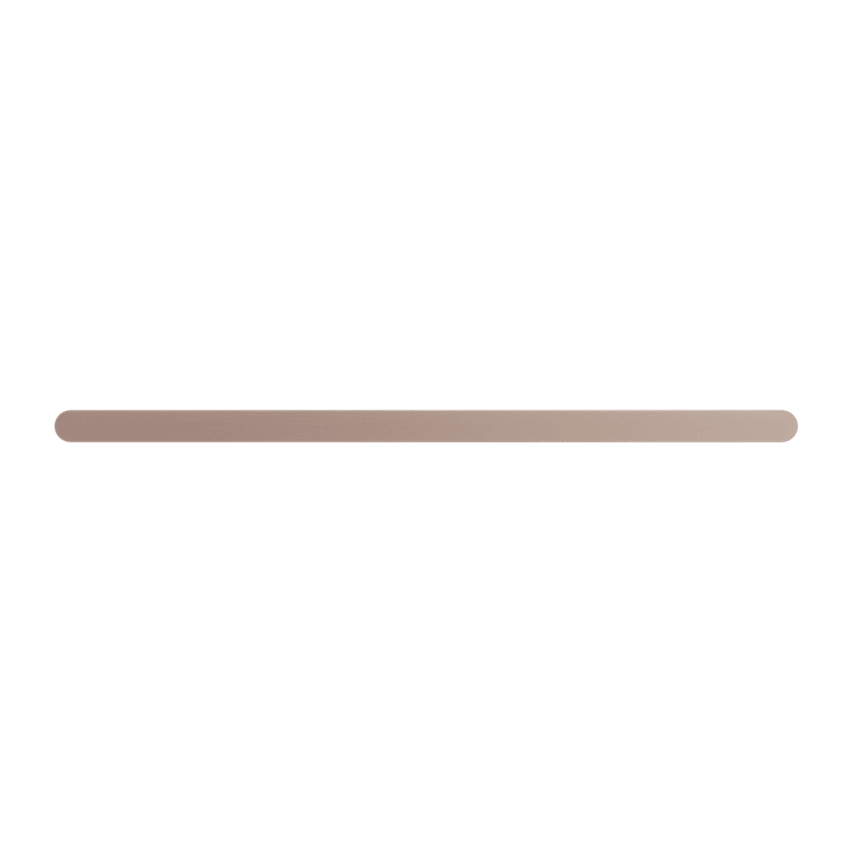 Bianca Double Towel Rail 800mm | Brushed Bronze gallery detail image